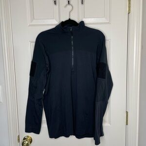 Under Armour black tactical quarter zip pullover sweatshirt | M